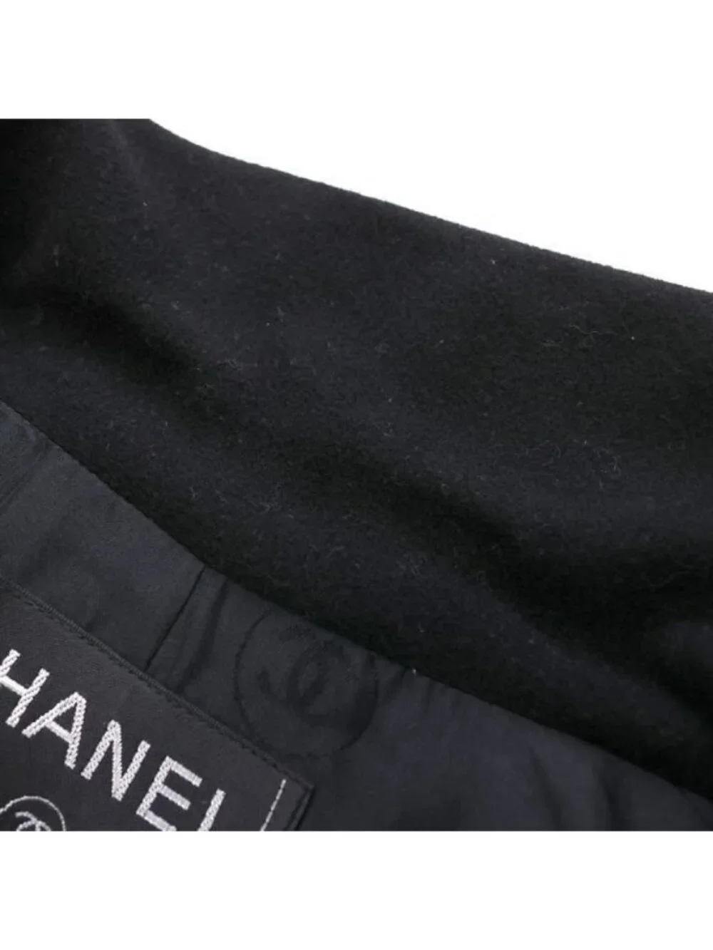Chanel Coat Black